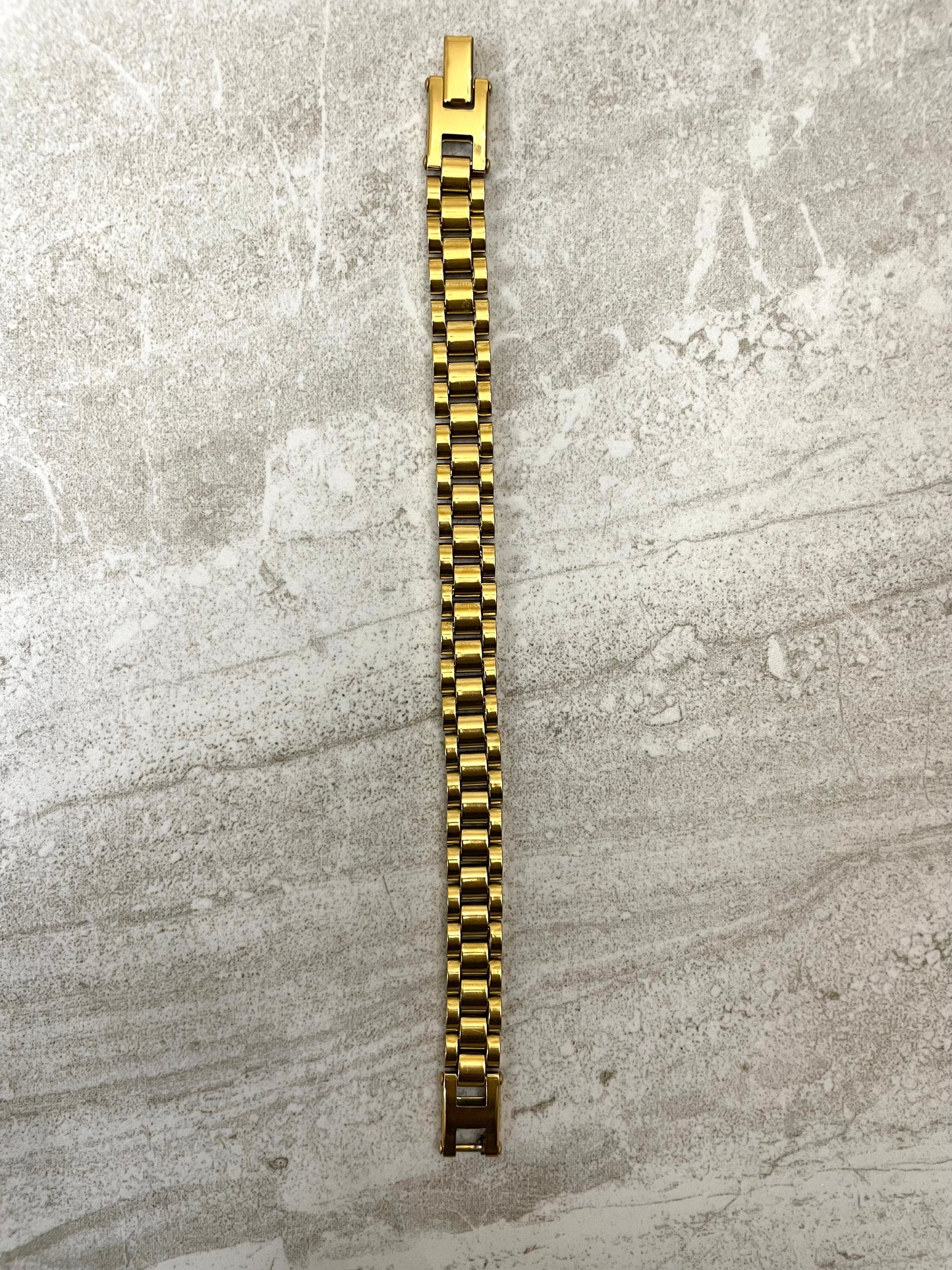 Watchband Bracelet- Gold