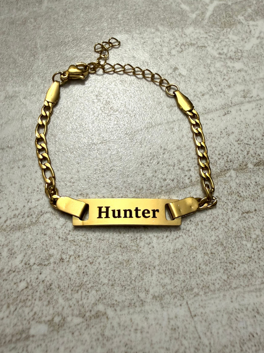 Personalized Kids Bracelet/Anklet Duo