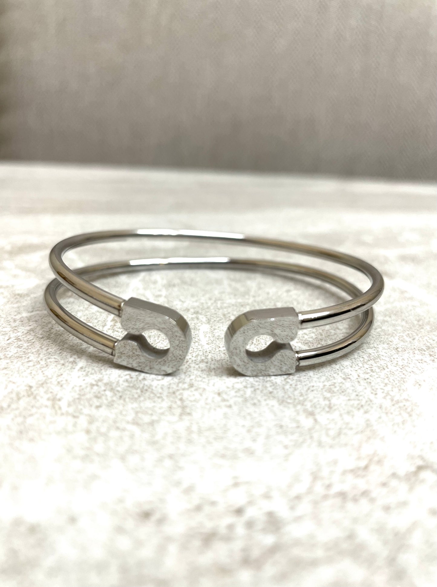 Pinned Cuff- Silver