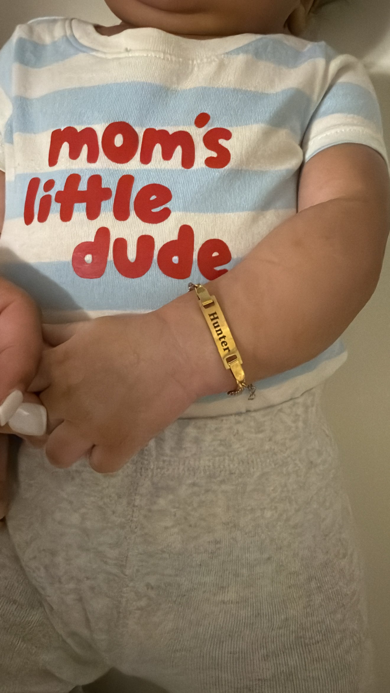 Personalized Kids Bracelet/Anklet Duo